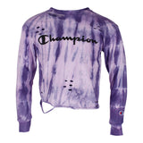 Tie Dye Champion Tee with Cuts - Denny's