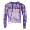 Tie Dye Champion Tee with Cuts - Denny's
