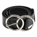Faux Leather Belt Ring Buckle - Denny's