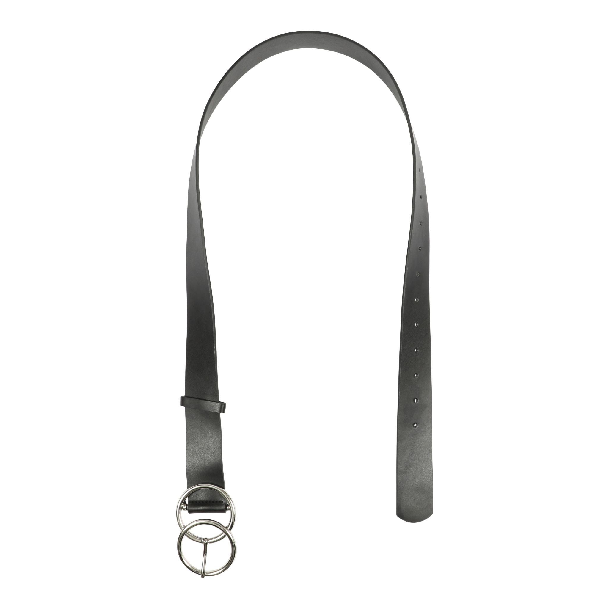 Faux Leather Belt Ring Buckle - Denny's