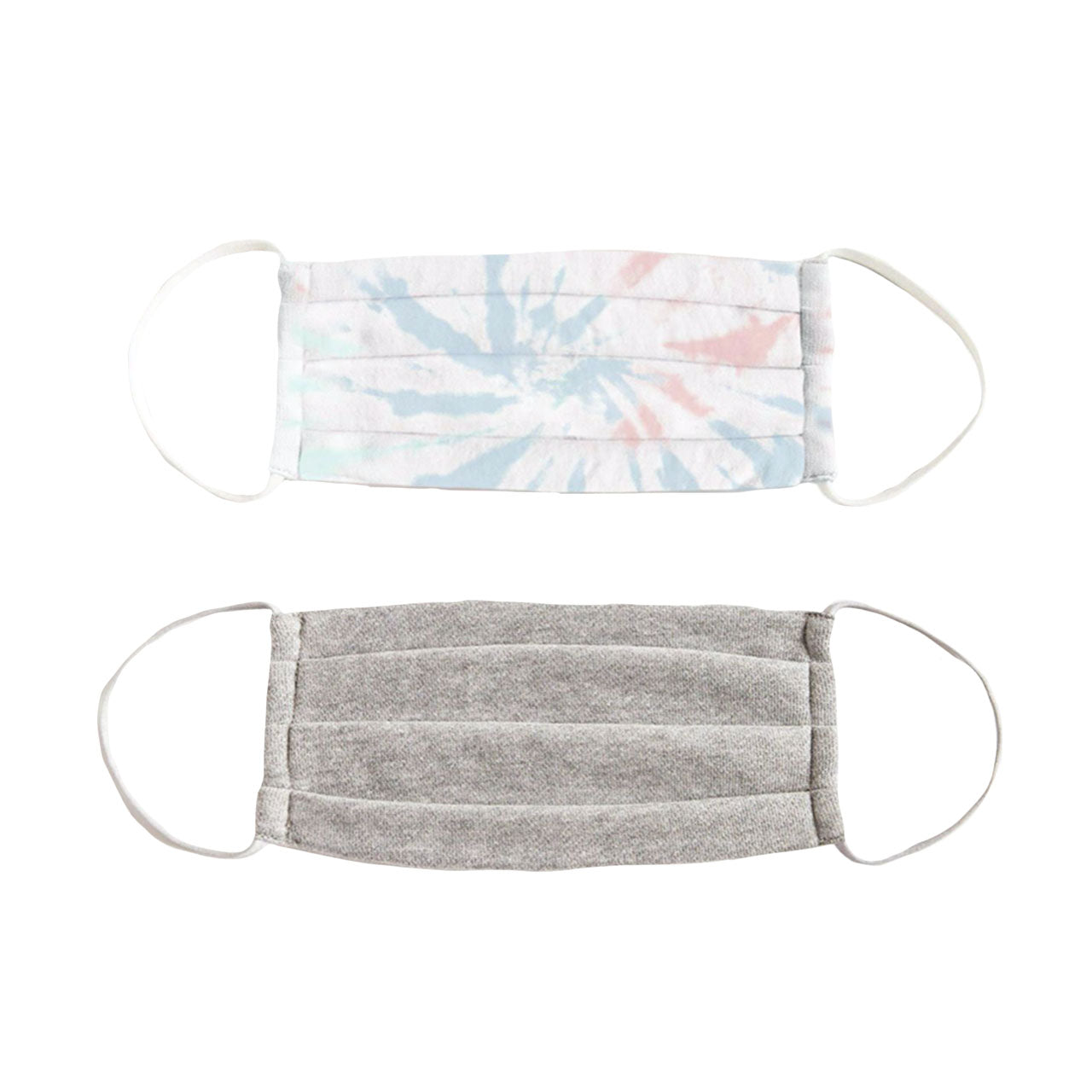 2 pack Tie Dye and Heather Mask - Denny's