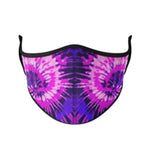 Pink and Purple Tie Dye Mask - Denny's