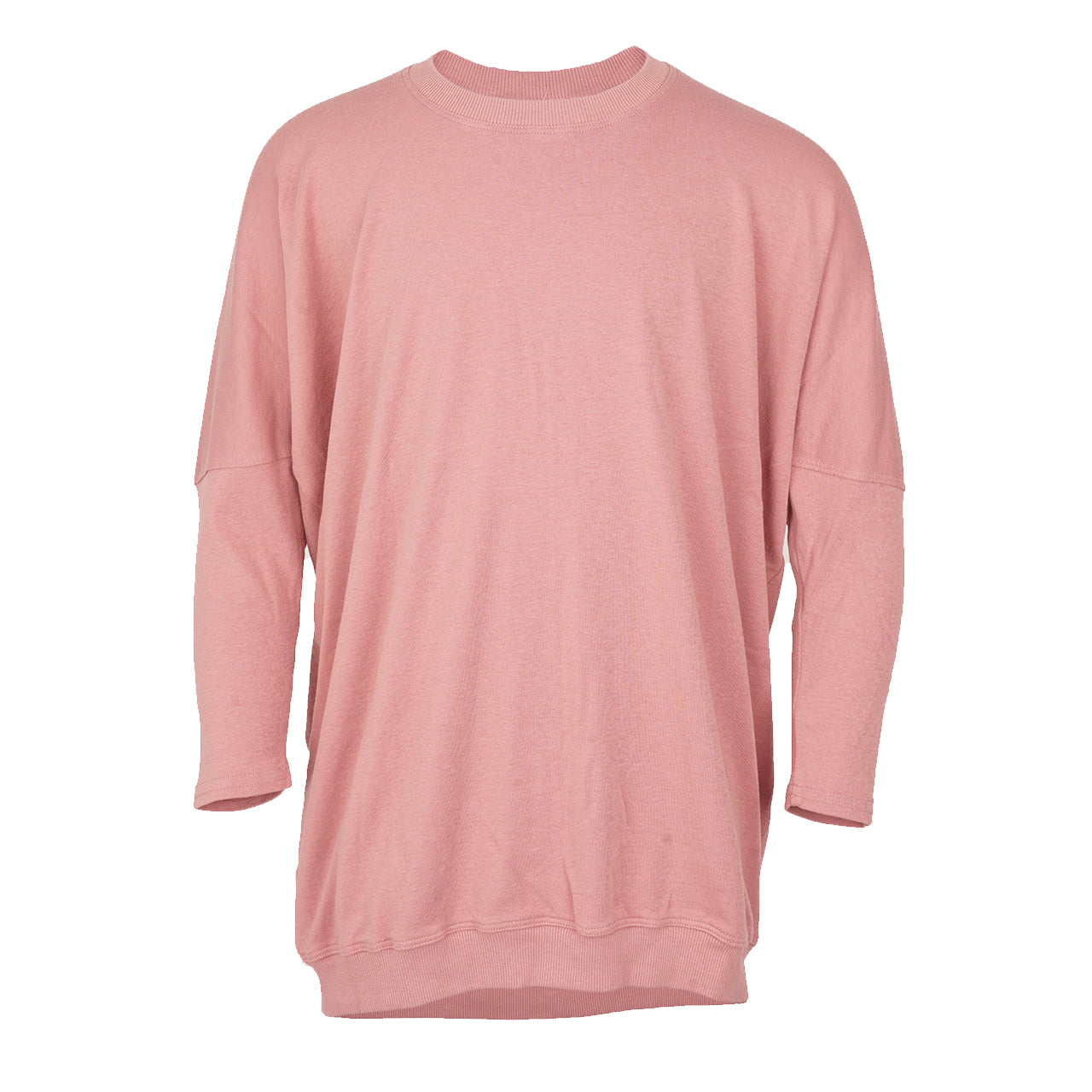 Long Sleeve Solid Dolman Crew - Denny's