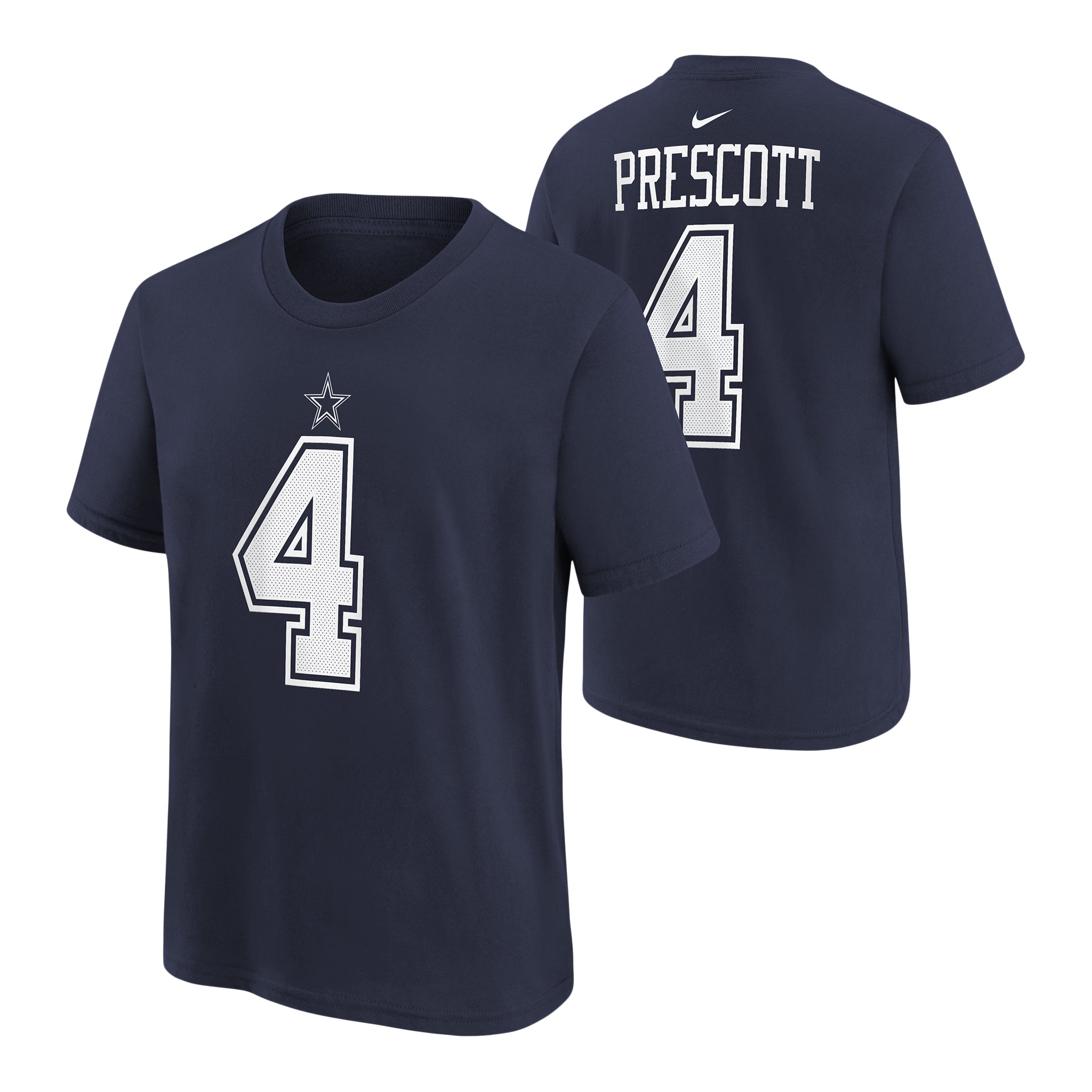 Prescott Cowboys Name & Number Tee - Denny's