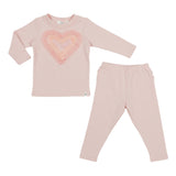 2pc Tulle Rainbow Heart Pastel Set - Denny's