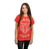 Short Sleeve Easy Tiger Burnout  Crew - Denny's