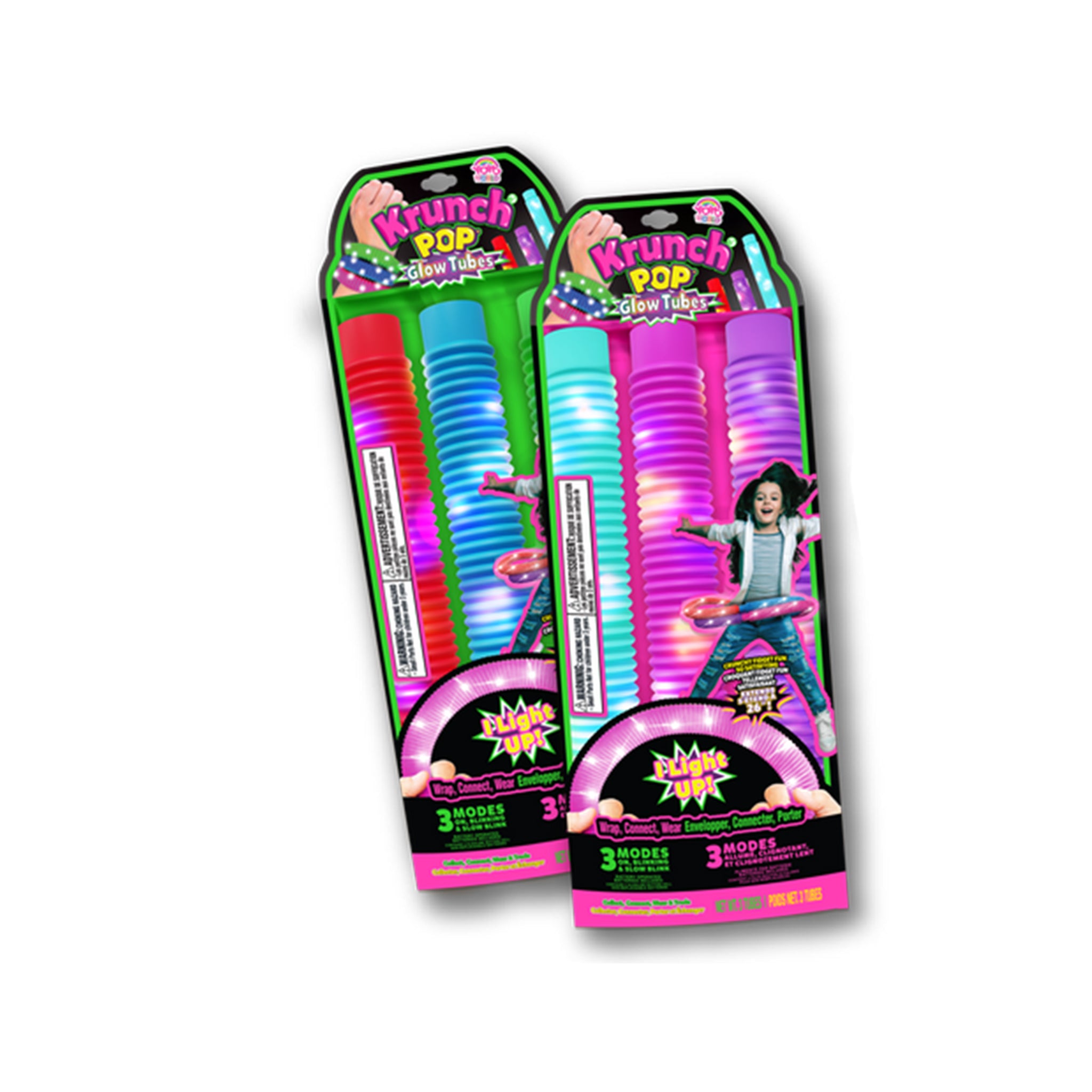 3pk Krunch Pop Glow Tubes - Denny's