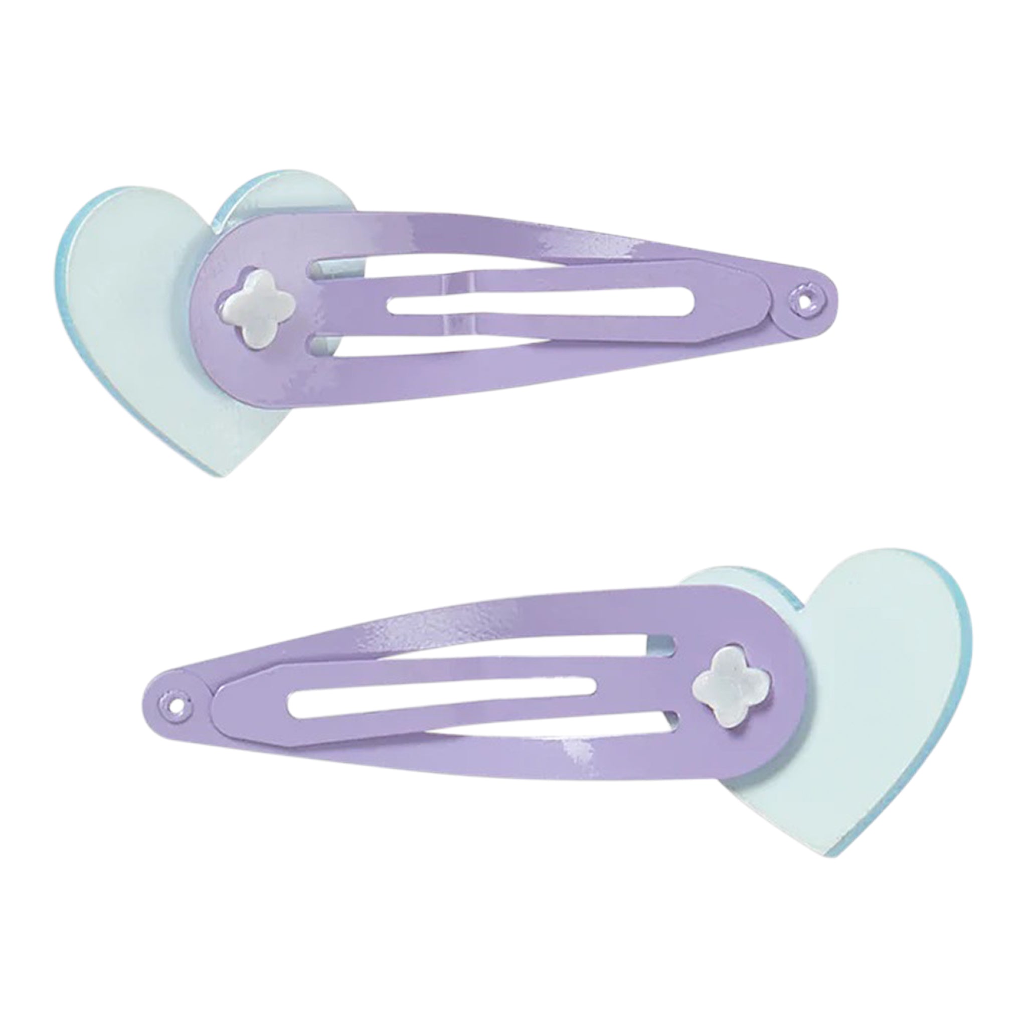 2pc Heart Clips Set - Denny's