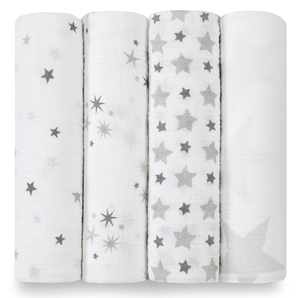 Four Pack Swaddle Twinkle - Denny's
