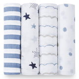 Rock Star Four Pack Swaddle - Denny's