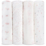 Lovely Reverie Four Pack Swaddle - Denny's