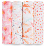 Four Pack Swaddle Petal Blooms - Denny's