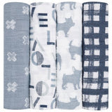 Waverly Four Pack Swaddle - Denny's
