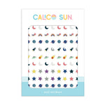 Silver & Gold Luna Nail Stickers - Denny's