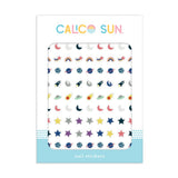 Silver & Gold Luna Nail Stickers - Denny's