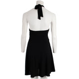 A Line High Neck Dress - Denny's
