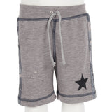 Heather grey Short with Camo Stripe - Denny's