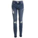 Released Hem with Rips Jean - Denny's