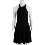 A Line High Neck Dress - Denny's