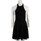 A Line High Neck Dress - Denny's