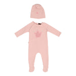 Crown Footie & Beanie Set - Denny's