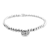Peace Sign Stretch Bracelet - Denny's