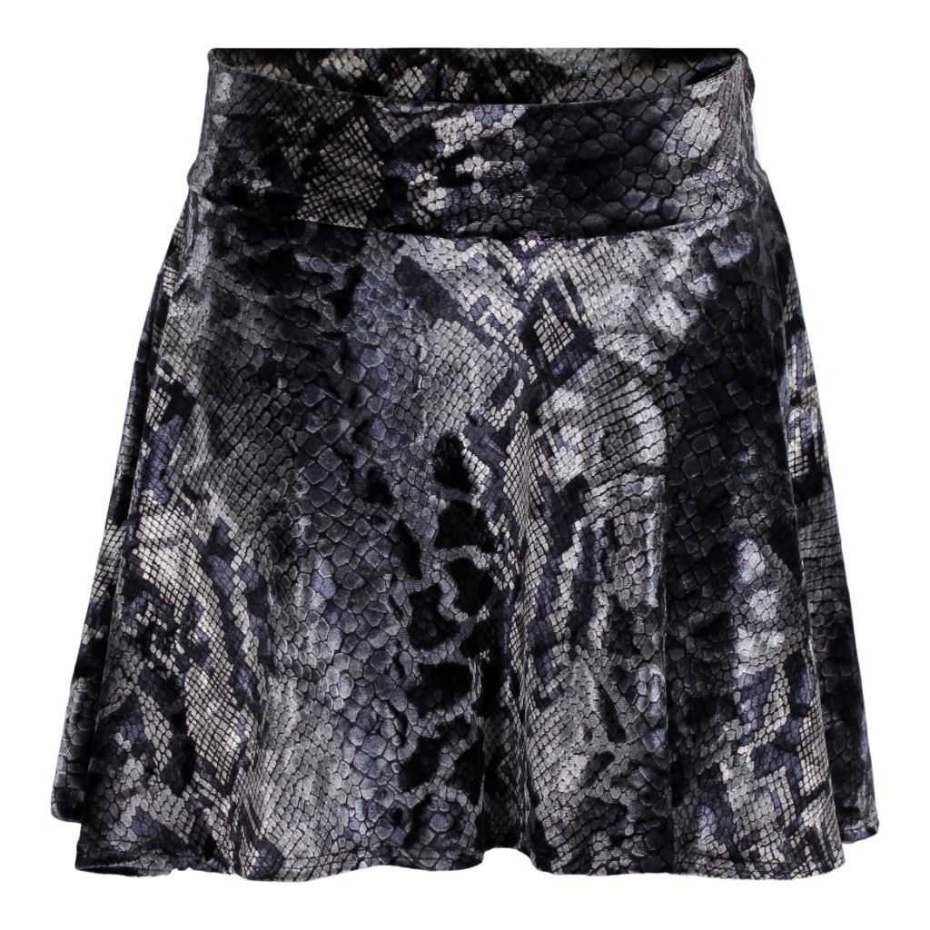 Snake Velvet Skirt - Denny's