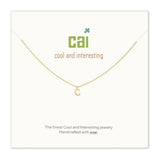 Mini Letters C Necklace - Denny's