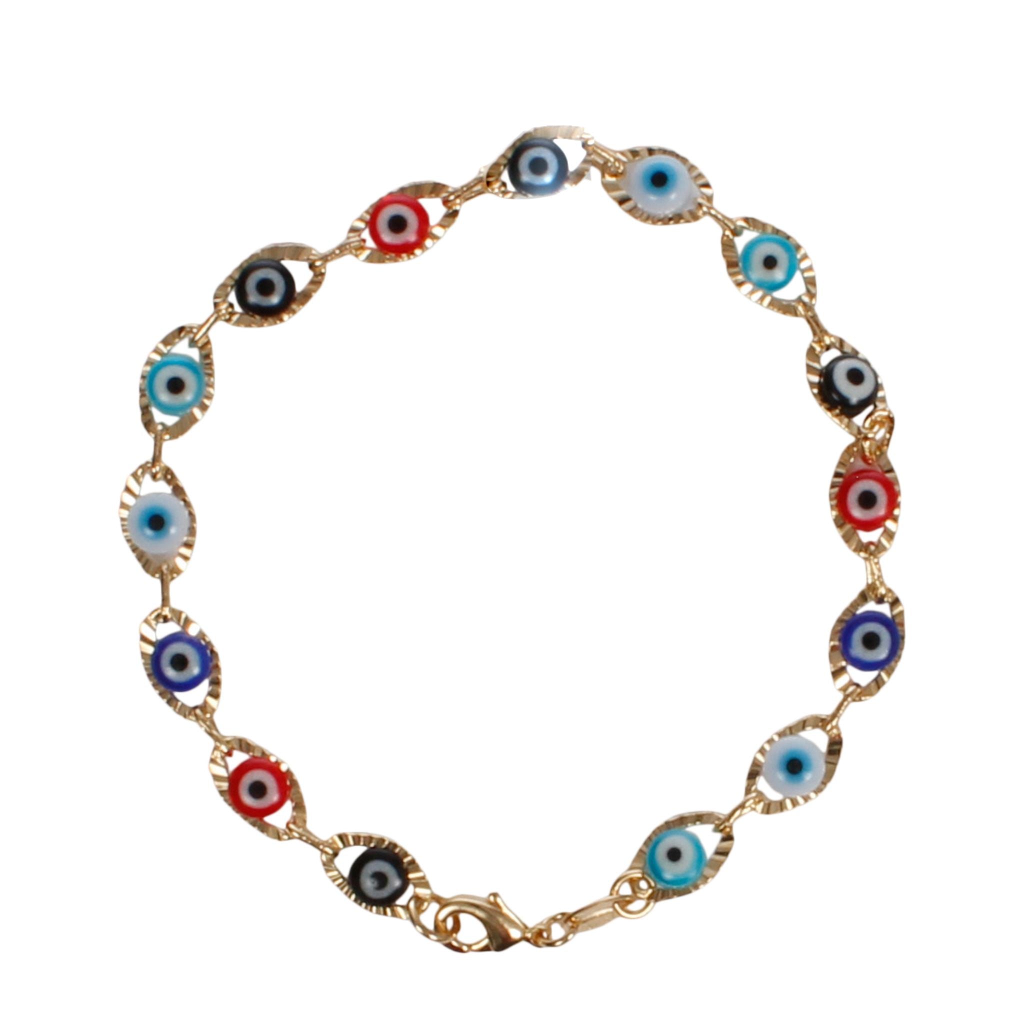 Multi Color Evil Eye Bracelet - Denny's
