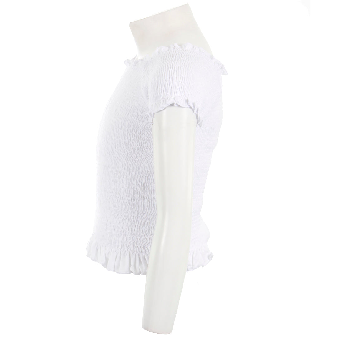 Short Sleeve Smock Top - Denny's