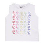 Foil Palm Trees Tank - Denny's