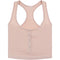 Button Front Crop Ribbed Tank - Denny's