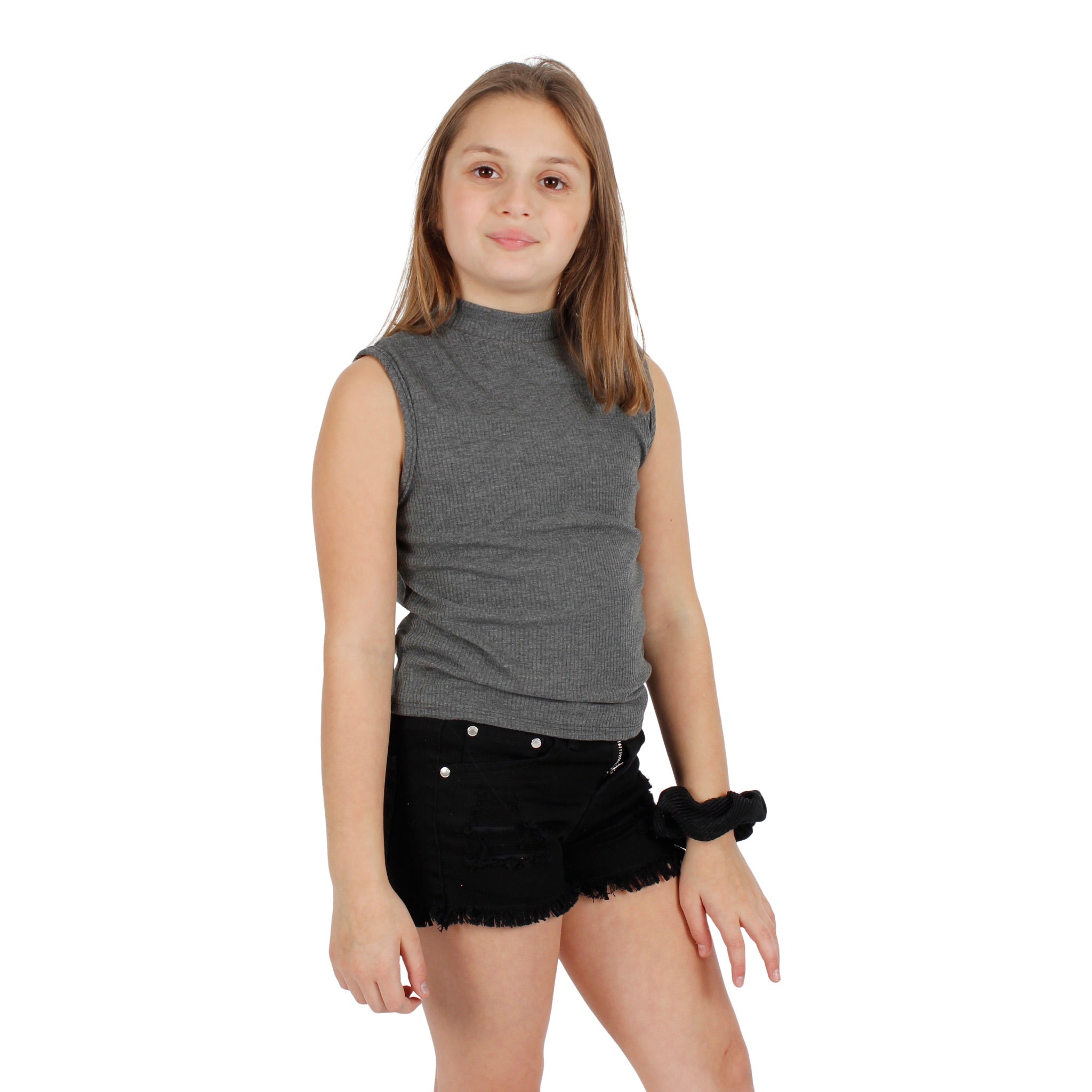 High Neck Solid Tank - Denny's