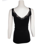 Deep V Lace Trim Cami - Denny's