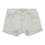 Midrise Bleach Cut Off Denim Short - Denny's