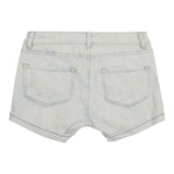 Midrise Bleach Cut Off Denim Short - Denny's