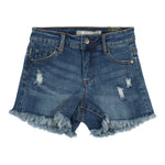 5 Pocket Brittany Fray Short - Denny's