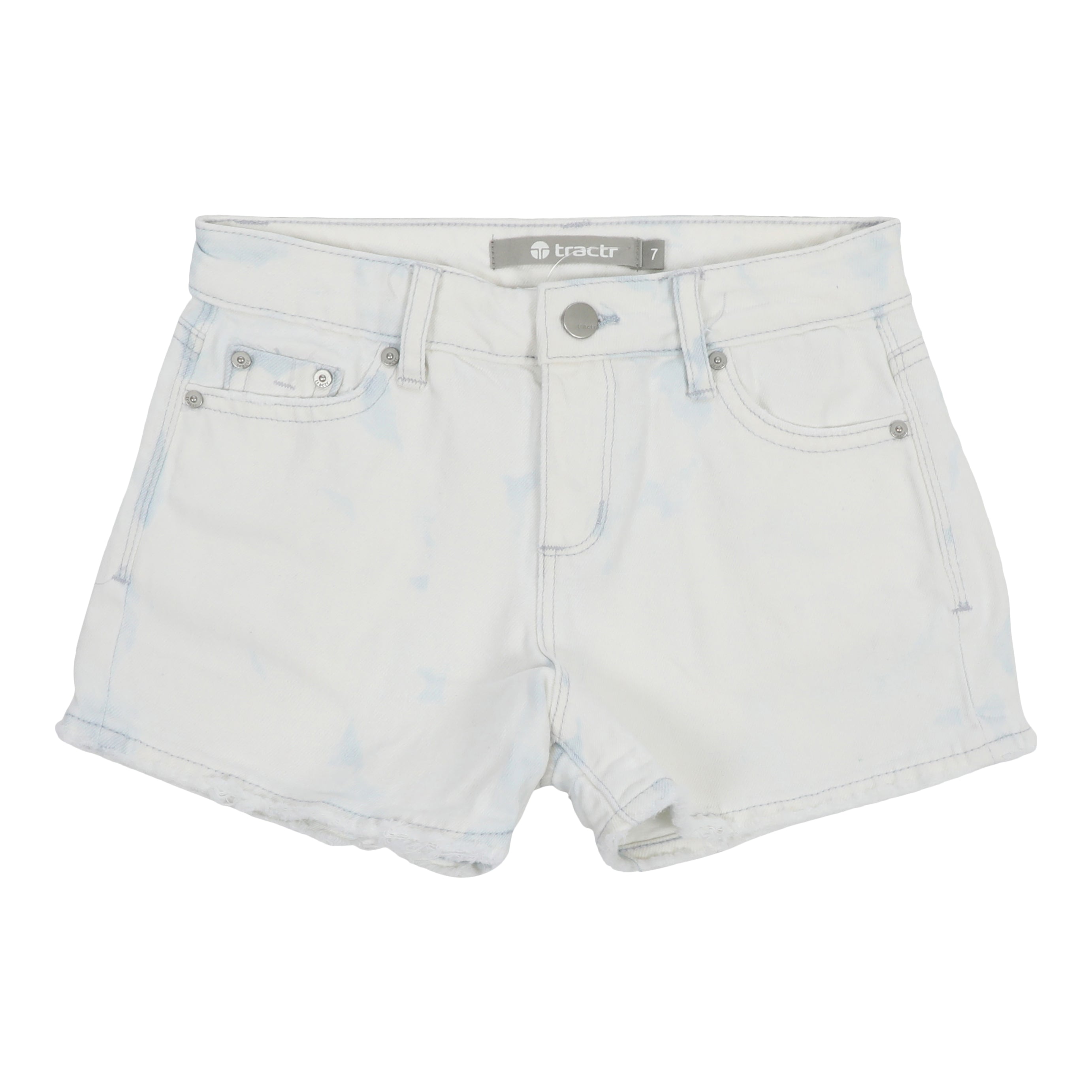 Tie Dye Frey Hem Short - Denny's