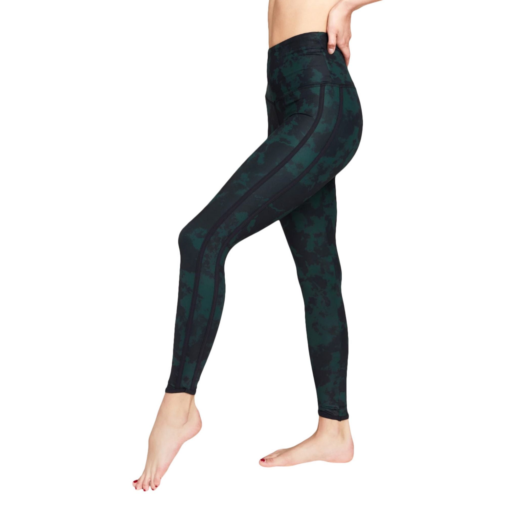 Havana Cloud Burst Legging w/ Side Piping - Denny's