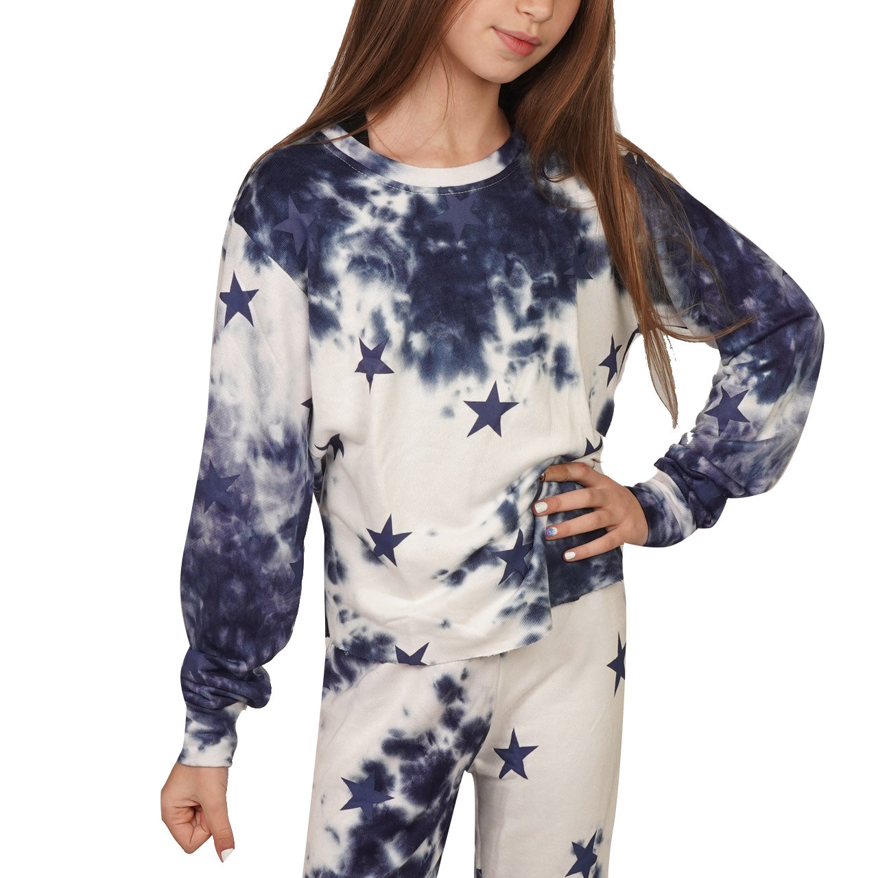 Star Tie Dye Sweatshirt - Denny's
