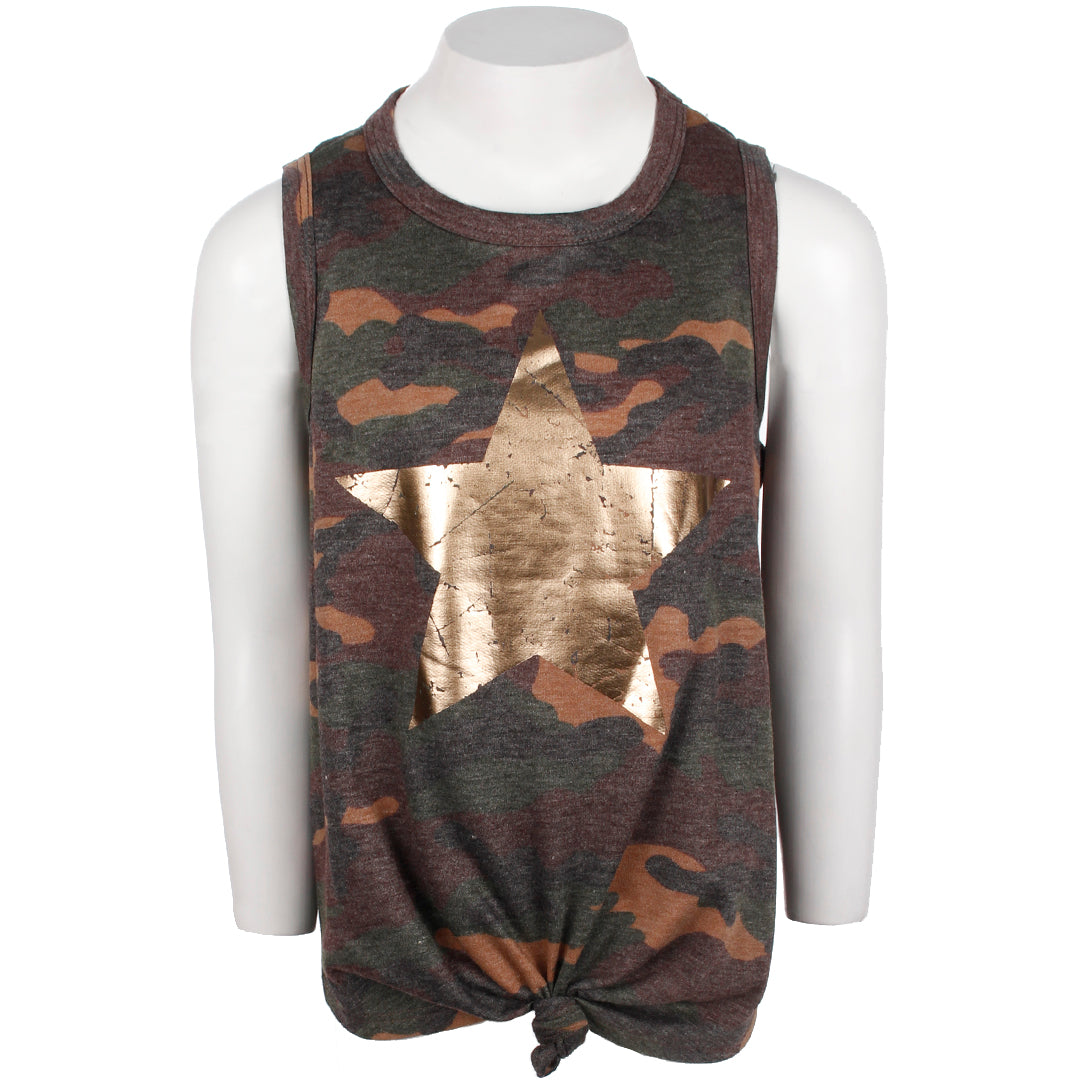 Knot Front Tank with Star - Denny's