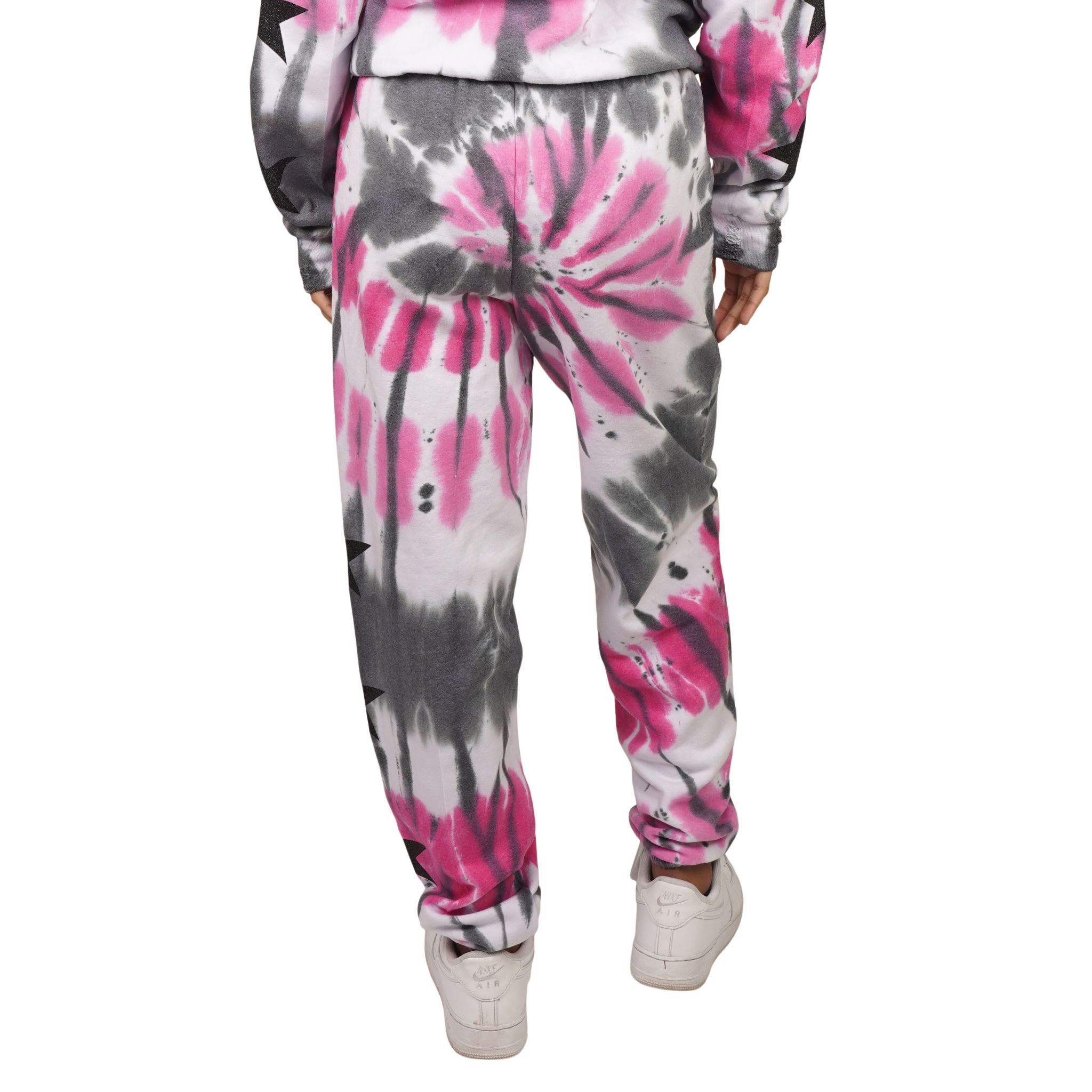 Black Stars Pink Charcoal Jogger - Denny's