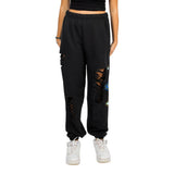 Evil Eye Ripped Sweatpant - Denny's