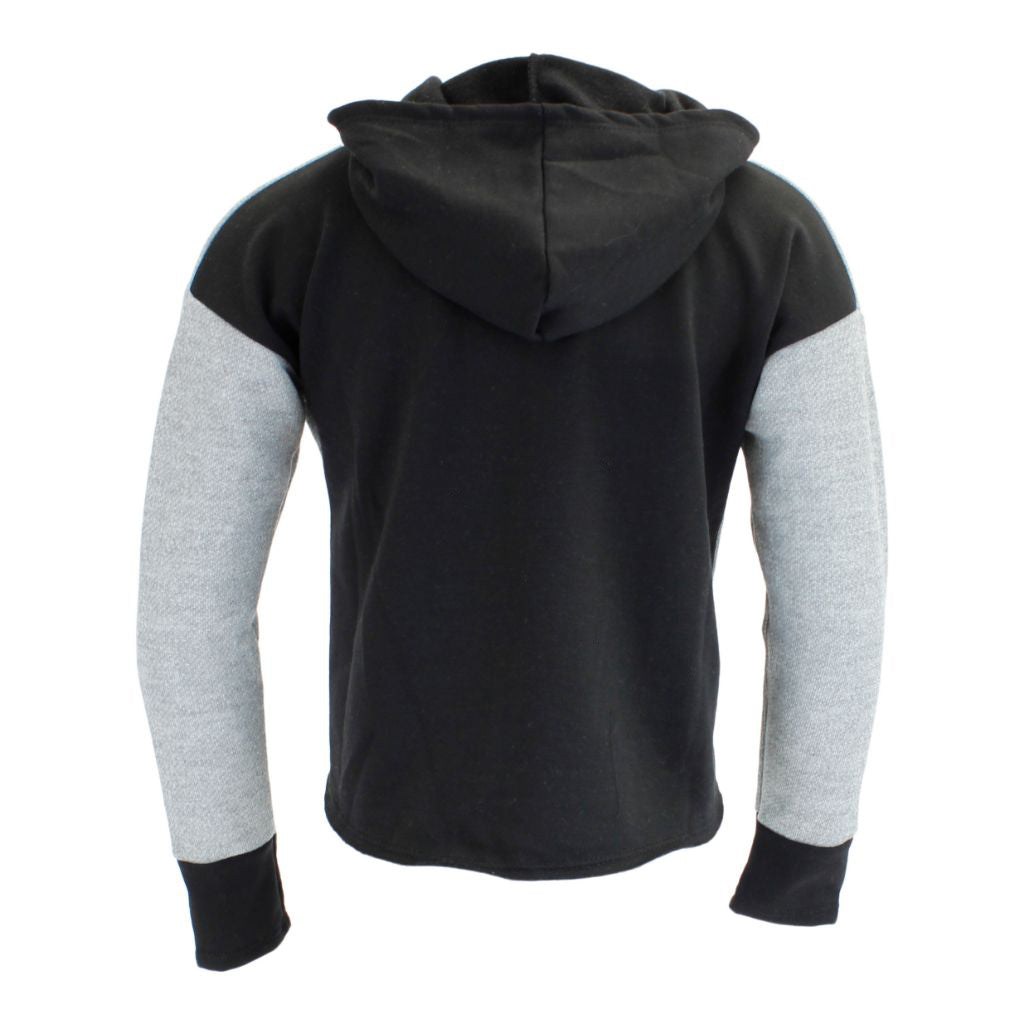 Long Sleeve French Terry Hoody with Black Back - Denny's