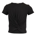 Short Sleeve Knot Top - Denny's