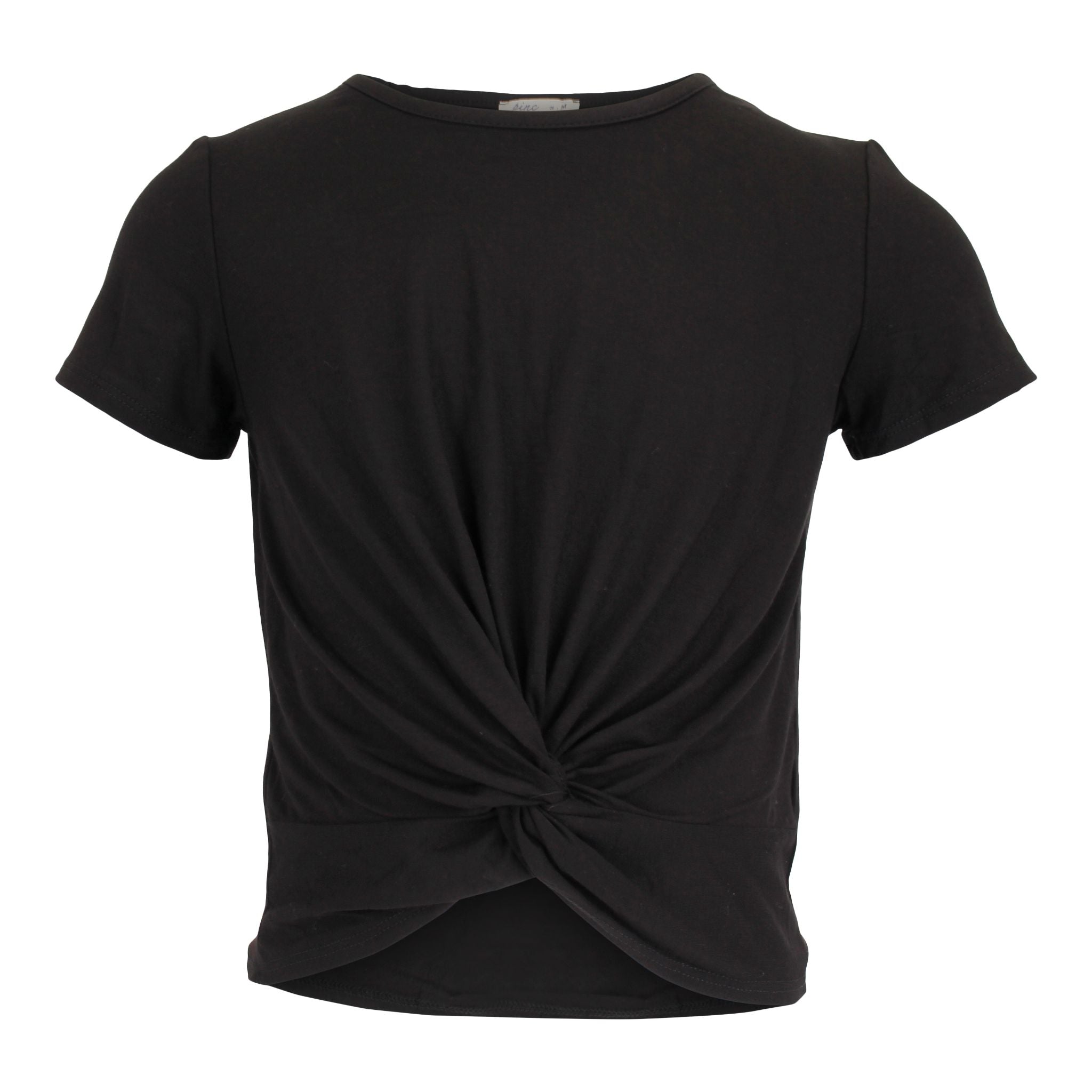 Short Sleeve Knot Top - Denny's