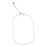 Delicate Epoxy Bead Necklace - Denny's