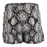 Black/White Snake Skin Skort - Denny's
