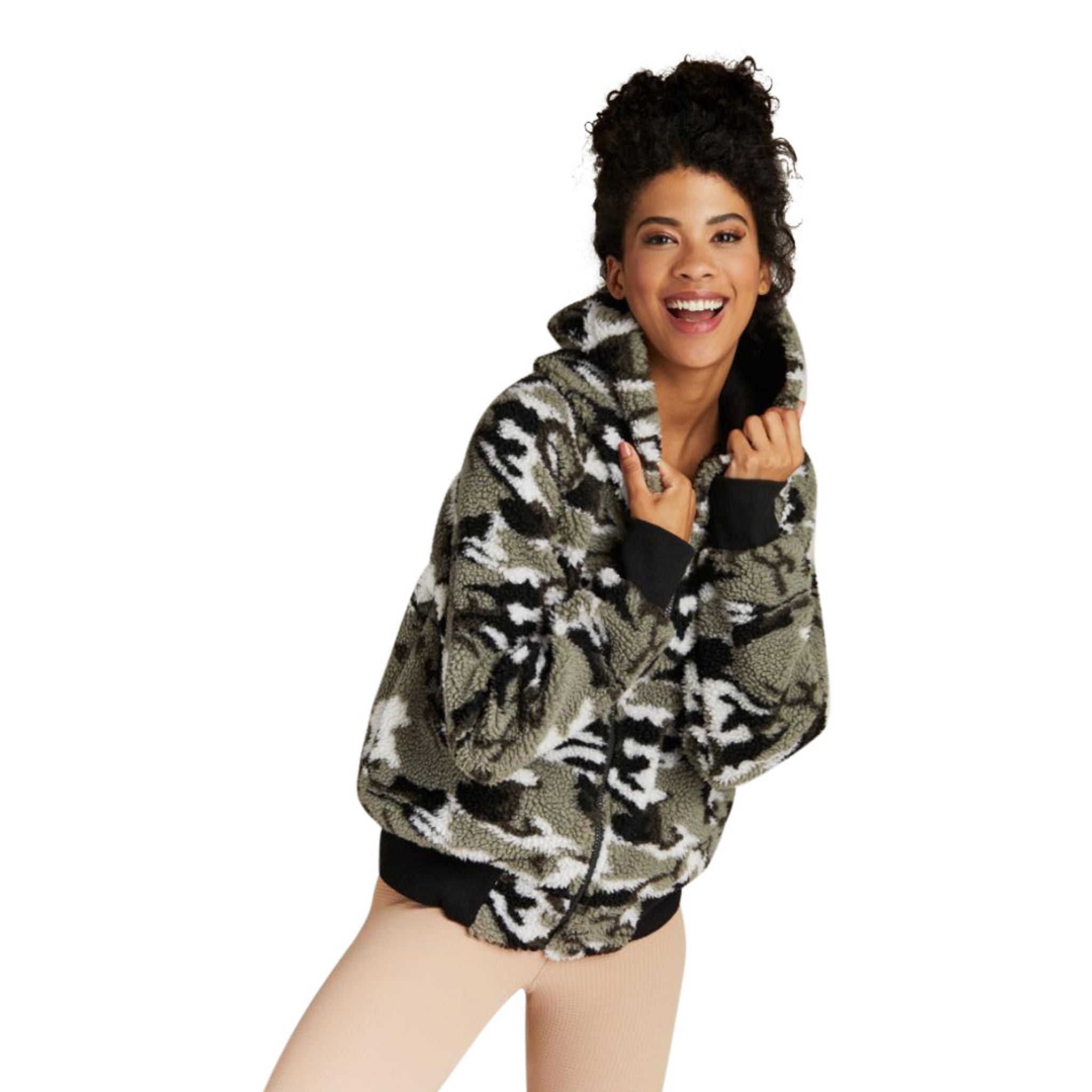 Abby Cozy Sherpa Jacket - Denny's