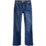 Low Rise Fray Hem Flare - Denny's